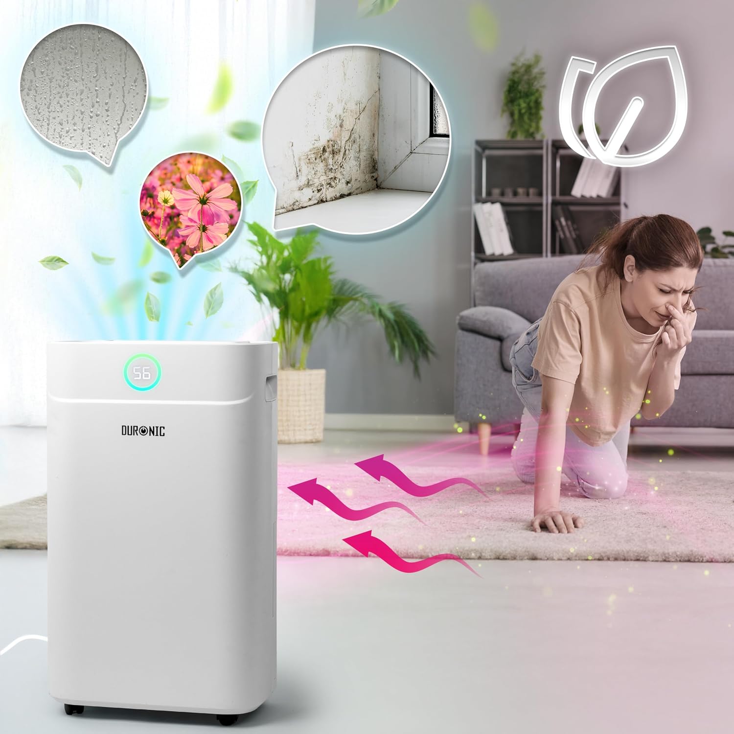 Deumidificatore Duronic: come scegliere il modello giusto per casa, muffa, condensa e bucato