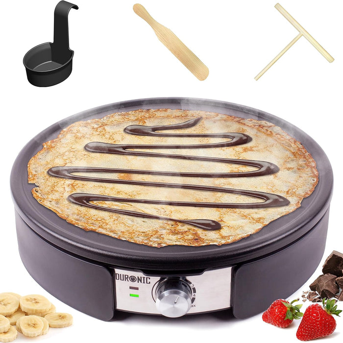 Duronic PM152 - Crepiera elettrica per Crepes perfette in pochi minuti