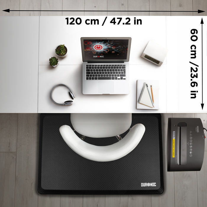 Duronic CD120 BW Scrivania Elettrica Regolabile in Altezza 72-118 cm, Piano 120x60 cm, Portata 70 kg, Postazione Ergonomica Seduto-In Piedi per Ufficio e Telelavoro con Porte USB e USB-C, Bianco