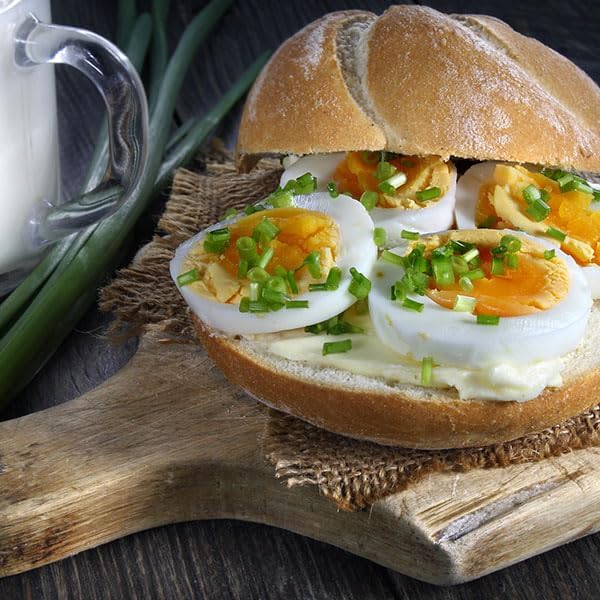 Duronic EB40 BK Cuociuova elettrico, 400W Cuoci uova fino a 7 uova, Bollitore uova per uova Sode Medie Alla coque Cuocitore di Uova, 2 vassoi per Frittata e uovo in camicia, Omelet maker Egg cooker