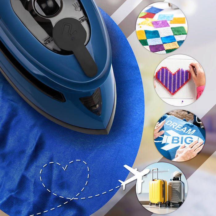 Duronic SI4 BB Ferro da Stiro a Vapore da Viaggio 420W Mini Ferro da Stiro Portatile con Serbatoio d’Acqua da 30 ml Perfetto per Stirare in Viaggio