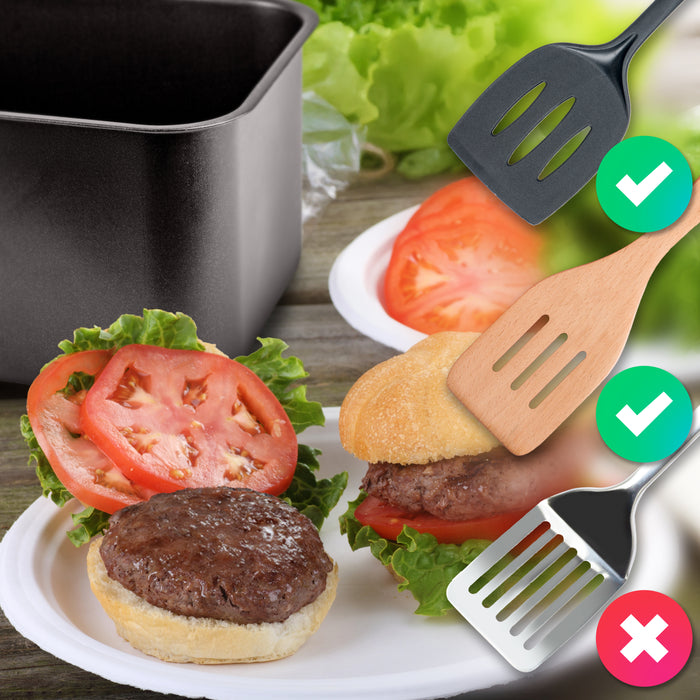 Duronic AFD2 BK 9L Set 2 Cestelli di Cottura da 4.5 Litri per Friggitrice ad Aria, Compatibili Solo con i Modelli Duronic AF14, AF24, AF34, Accessorio per Airfryer a Doppio Cassetto