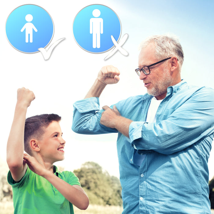 Duronic KIDS CUFF – Bracciale di Ricambio per Tensiometro Pediatrico (16-22 cm) – Bracciale Regolabile per Misuratore di Pressione Arteriosa Bambini – Senza Lattice