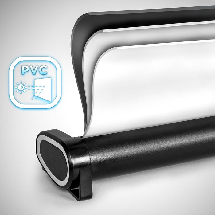 Duronic DPS40 /169 Schermo di proiezione 40 formato 16:9/89 x 50 cm Telo proiettore da tavolo per interni/esterni Full HD 3D 4K - Home cinema home theater ufficio| Montabile a parete o a soffitto