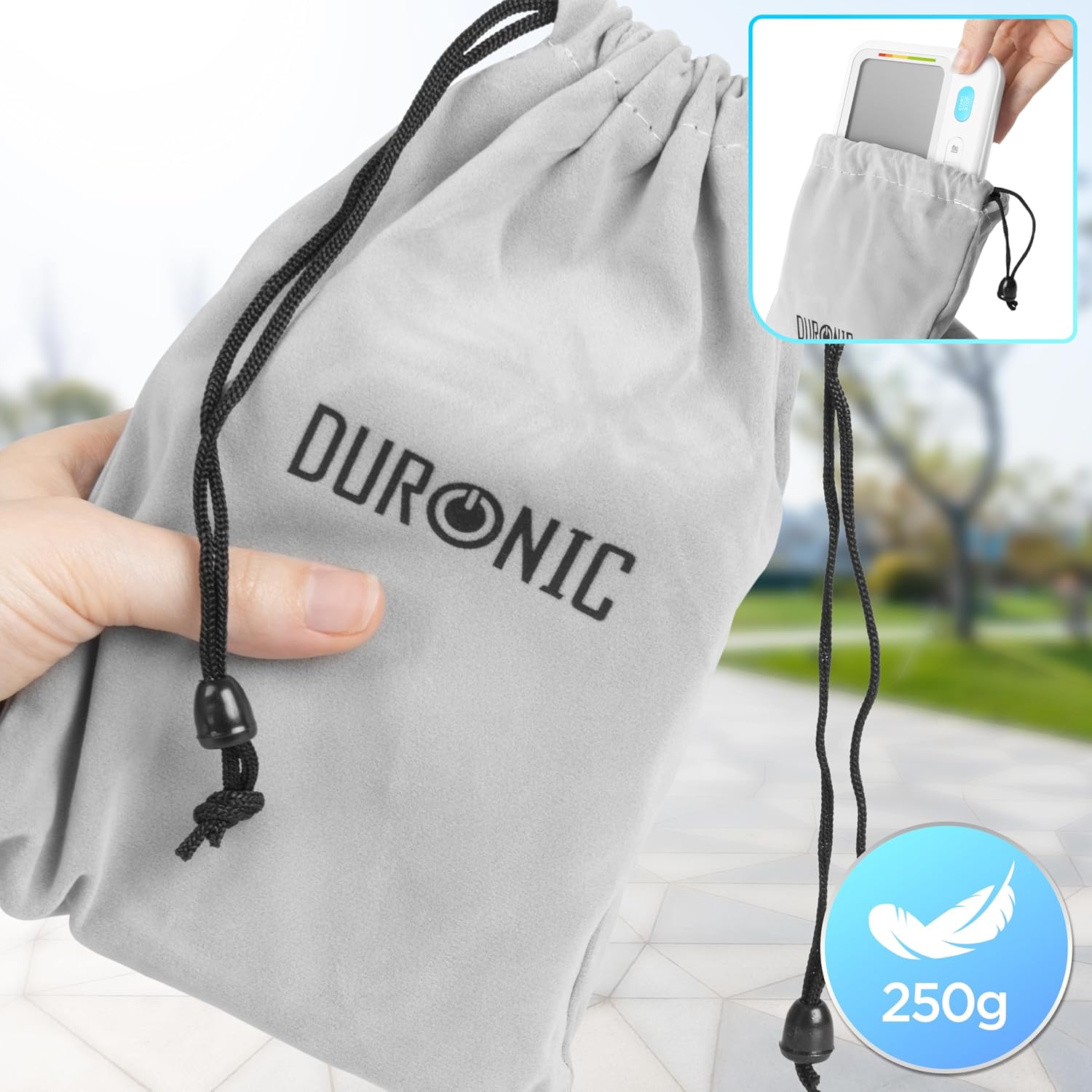 Duronic BPM125 Misuratore di Pressione da Braccio Digitale, Sfigmomanometro Automatico con Bracciale Regolabile, Memoria, Display Luminoso,Rilevazione Aritmie, 4 Batterie AA Incluse