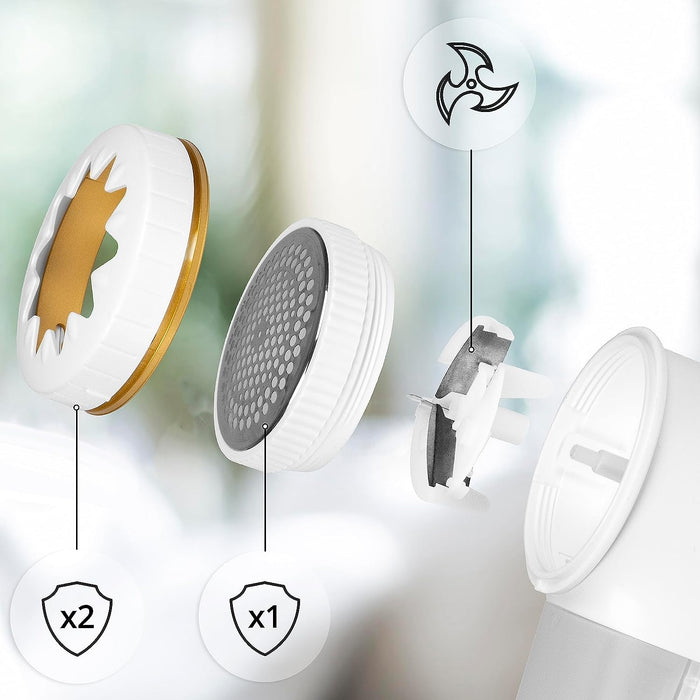 Duronic FS22 WE Levapelucchi Elettrico Portatile | 2 velocità | Custodia e pennello incluso | Adatto per tutti i tipi di tessuti | Batterie incluse | Protezione Capi | Rimuovi lanugine