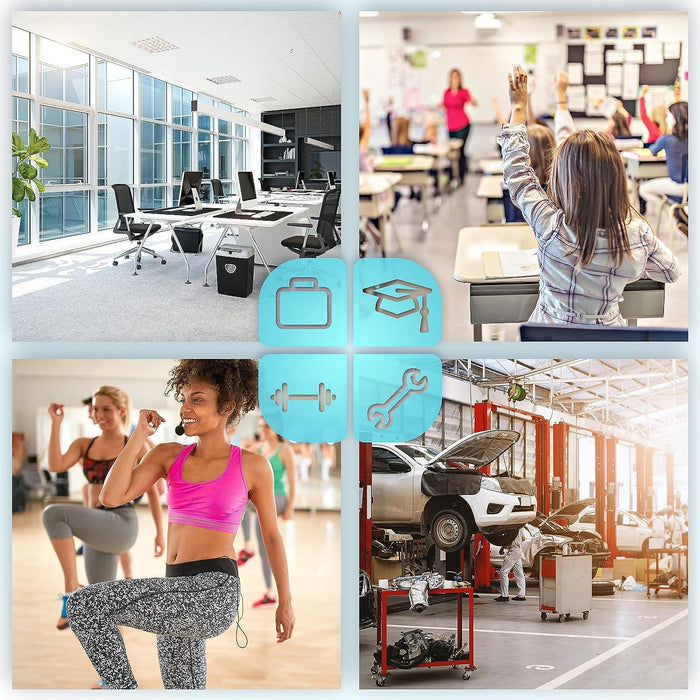 Duronic FN20 Ventilatore silenzioso da pavimento, tavolo 120W | Ventola in metallo 20 | 4 velocità | Inclinazione 90° | Macchina del vento cromata | Casa, cucina, palestra, magazzini, ufficio