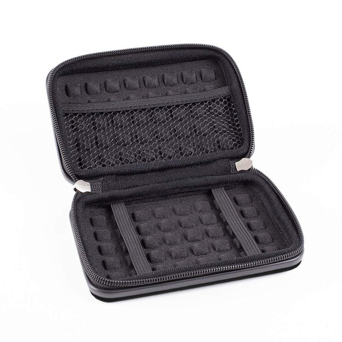 Duronic HDC3 BK Custodia rigida protettiva per disco rigido GPS carica batteria portatile | Borsa per dischi rigidi esterni 11 x 16 cm | nero | Alluminio antiurto | Leggero e Compatto