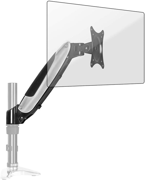 Duronic DML6S1 Braccio aggiuntivo  Compatibile con supporti monitor DM65  Braccio con molla a gas  Consente laggiunta di un monitor o di un accessorio  Regolazione dellaltezza
