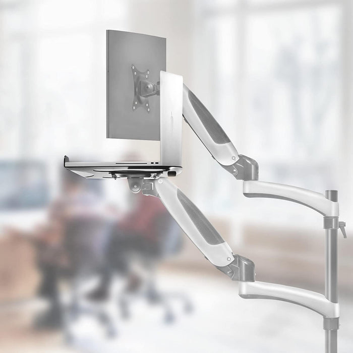 Duronic DML2 Supporto per computer portatile / tablet / tastiera Compatibile con la gamma DM15 / DM25 / DM45 / DM55 / DM65