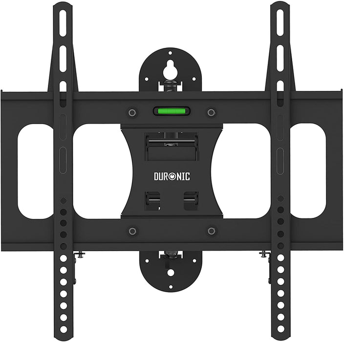 Duronic TVB109S Supporto TV da parete per TV da 23-55 portata 30kg | VESA MAX 400 x 400 mm con braccio girevole ed estendibile da 4 a 50cm | Staffa snodata inclinabile per TV o monitor