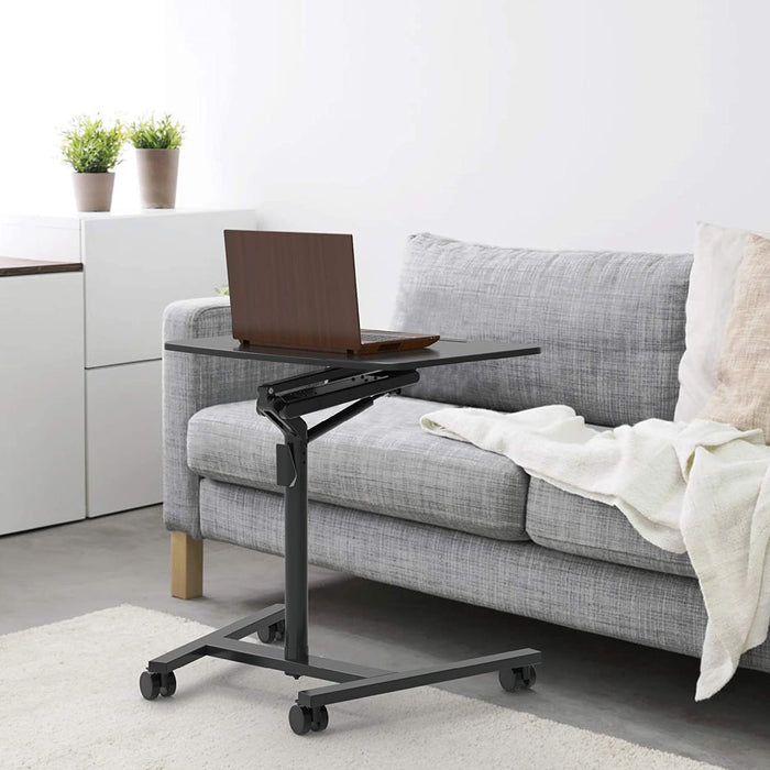 Duronic WPS37 Supporto per proiettore - Tavolo videoproiettore - Supporto mobile per laptop, PC portatile - Altezza regolabile - Carrello mobile con ruote - Ideale per presentazioni