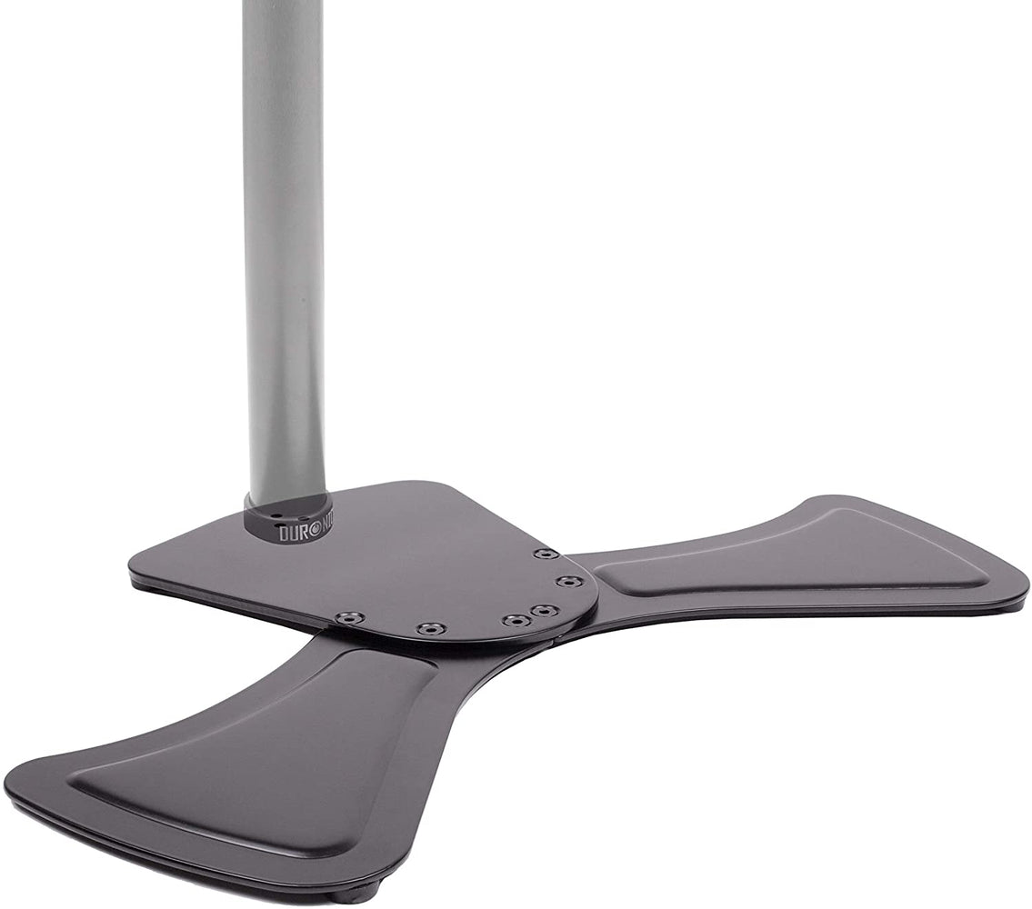 Duronic DM75 Supporto su base per Supporti monitor - Compatibile con la gamma Duronic DM15 DM25 DM35 DM453 - Base per supporto monitor per scrivania - Soluzione alternativa al morsetto - Acciaio