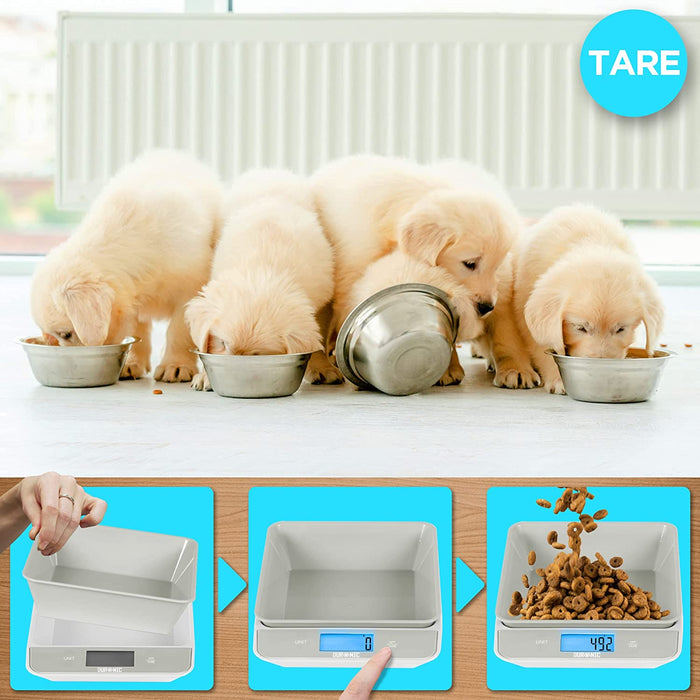 Duronic KS100 GY Bilancia da cucina - Bilancia ad alta precisione con display digitale retroilluminato - Portata 1g / 5 kg - Bilancia con ciotola integrata grigia da 1,2L - Funzione Tara