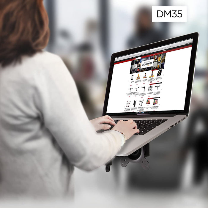 Duronic DML1 BK Supporto per computer portatile / tablet / tastiera Compatibile con la gamma DM35