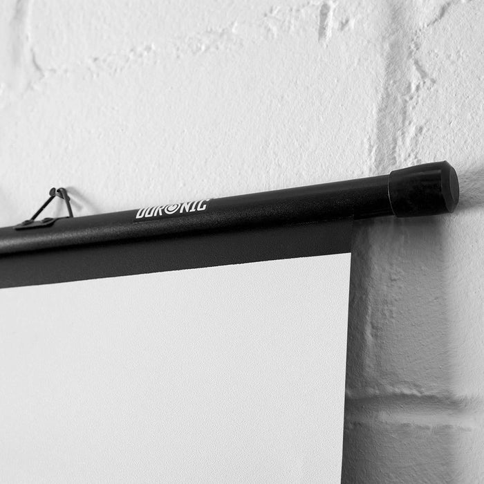 Duronic BPS90 4:3 Telo Proiettore 90 pollici, Schermo per proiettore, Telo da proiezione interno esterno, Home theater cinema Full HD 3D 4K, Schermo di proiezione anti pieghe per casa ufficio scuola