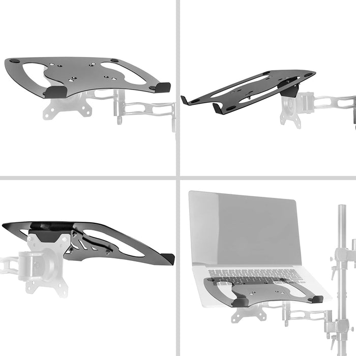 Duronic DML1 BK Supporto per computer portatile / tablet / tastiera Compatibile con la gamma DM35