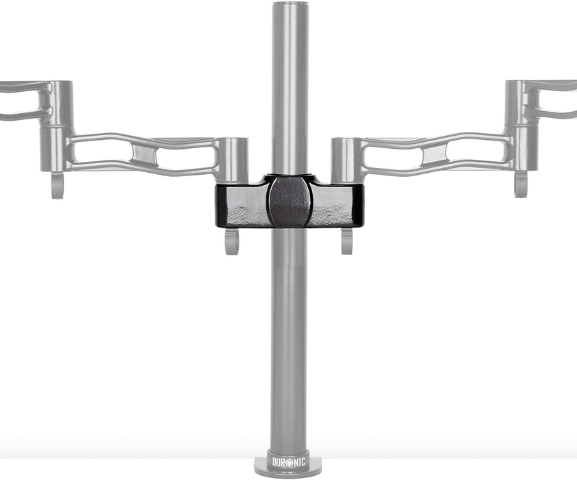 Duronic DM35SPL Congiunzione per Supporti Monitor a Due Bracci - Compatibile con Braccia DM35 - Nero - Accaio