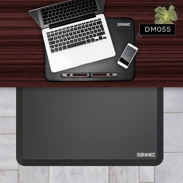 Duronic DM-MAT1 Tappetino Anti-fatica spessore 2 cm in gomma | Poggia piedi ergonomico 81 x 51 cm | Tappeto Poggiapiedi confortevole per stare in piedi | Supporto per lavorare in piedi | Riduce dolori