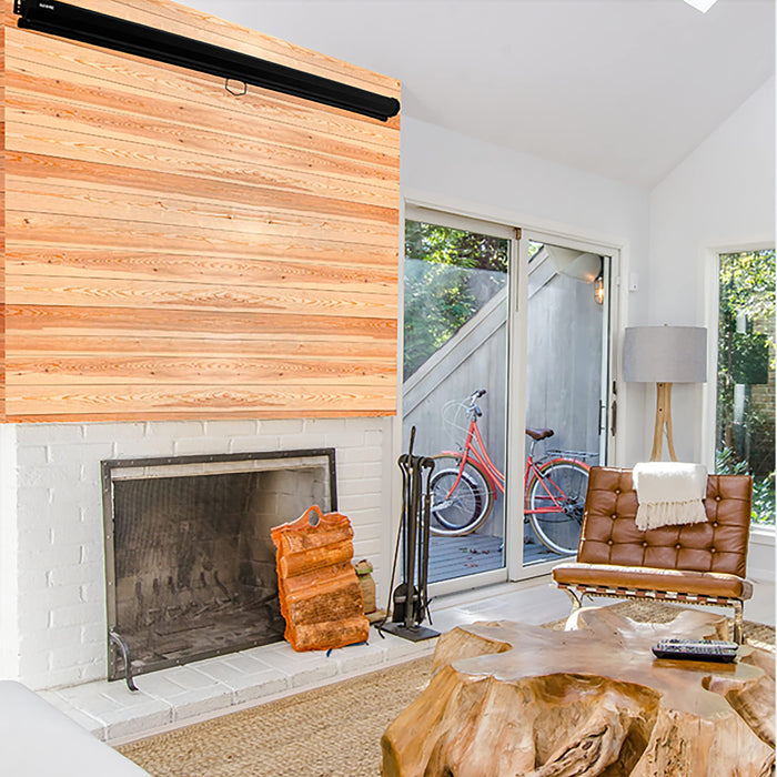 Duronic MPS80 4:3 Telo Proiettore 80 pollici, Schermo per proiettore, Telo da proiezione interno esterno, Home theater cinema Full HD 3D 4K, Schermo di proiezione anti pieghe per casa ufficio scuola