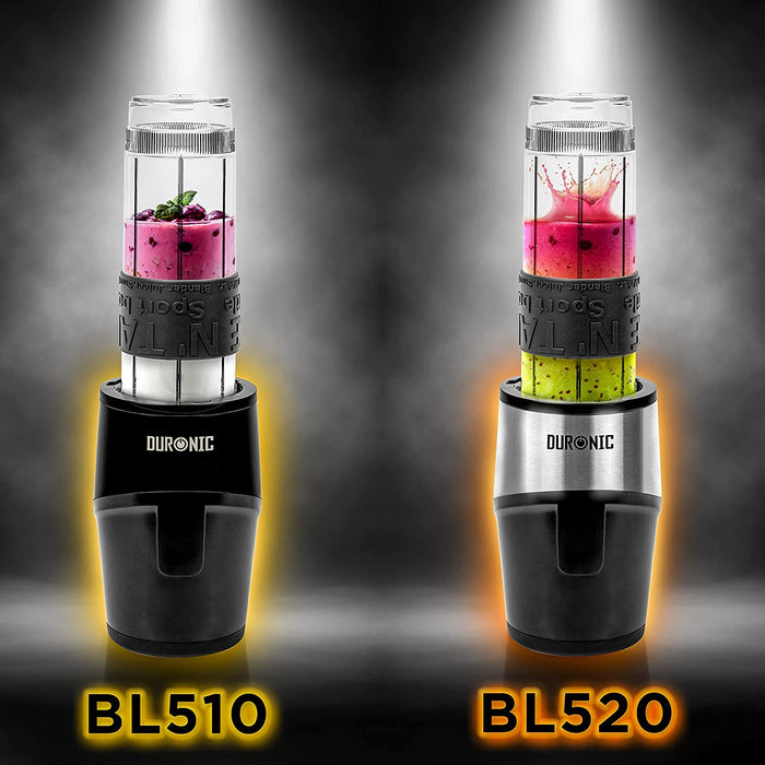 Duronic BB5 Borraccia 570 ml | Bottiglia per frullatore senza BPA | Compatibile con mixer Duronic BL510 e BL520 | Ideale per smoothie, campeggio, palestra, escursioni