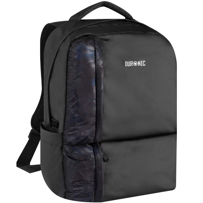 Duronic LB24 Zaino da viaggio leggero per sport / lavoro / scuola con custodia per laptop e tablet 42 x 17 x 30 cm Resistente allacqua resistente allacqua