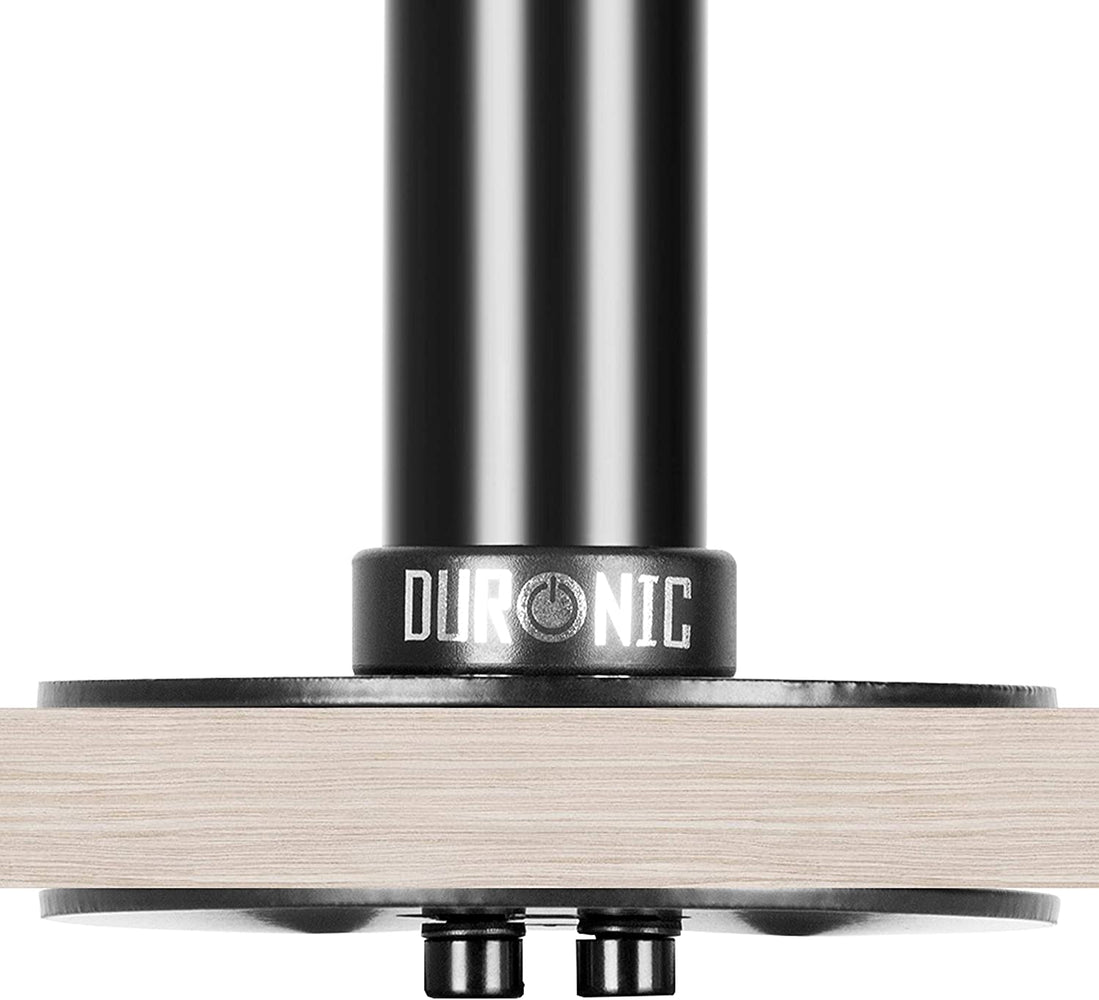 Duronic DM-GR-01 BK Grommet per supporti monitor della gamma DM35 e DM451  Attraverso fori sulla scrivania  Alternativa al morsetto