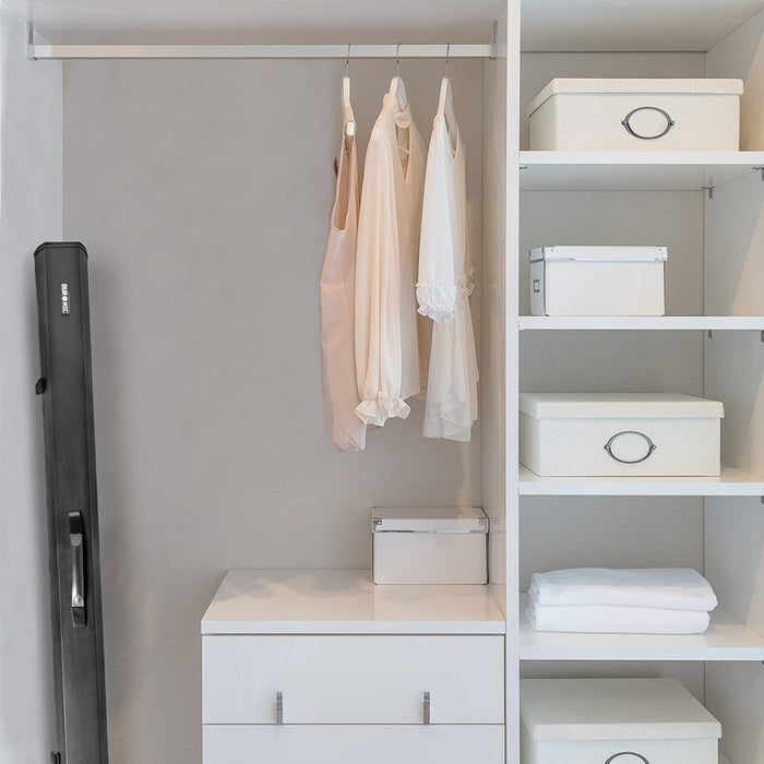 Duronic FPS60 /43 schermo di proiezione 80 formato 4:3 / 122 X 91 cm - telo proiettore retrattile auto-portante per videoproiettore Full HD 3D 4K - Home cinema home theater ufficio