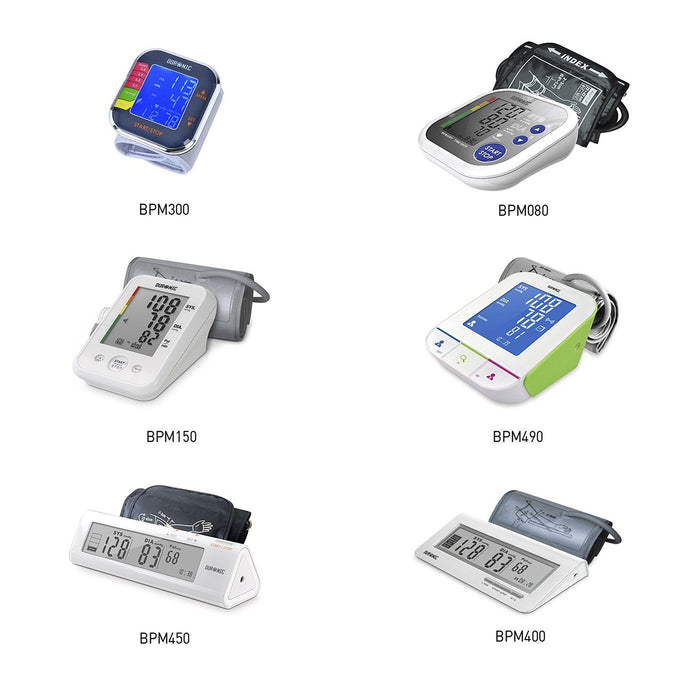 Duronic BPM400 Misuratore di pressione elettrico arteriosa da braccio | Manicotto da 22 a 42 cm | Ampio display LCD | Rilevatore automatico per pressione sanguigna digitale | Frequenza cardiaca