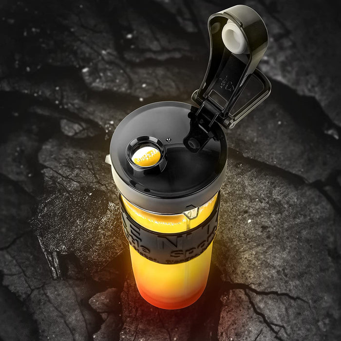 Duronic BB5 Borraccia 570 ml | Bottiglia per frullatore senza BPA | Compatibile con mixer Duronic BL510 e BL520 | Ideale per smoothie, campeggio, palestra, escursioni