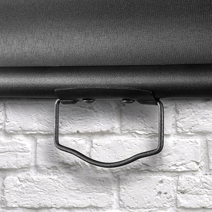 Duronic MPS100 /43 Schermo di proiezione 100 formato 4:3 / 203 X 152 cm telo proiettore da proiezione a sviluppo manuale - Fissaggio a muro o a soffitto - Full HD 3D 4K - Home cinema theater ufficio