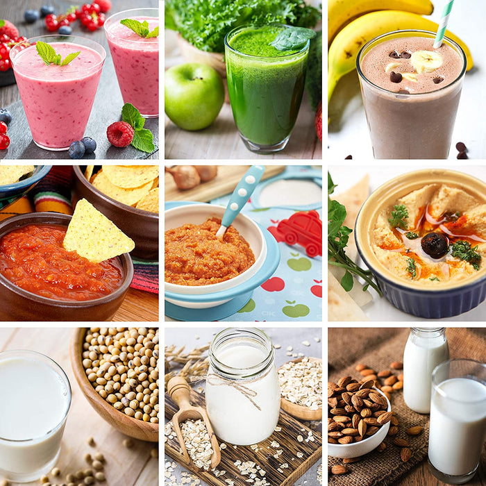 Duronic BL1200T Frullatore elettrico 1200W con caraffa in tritan 1,8L e 4 lame | 3 Funzioni e velocità variabile | Blender con funzione tritaghiaccio e auto pulizia | Mixer Smoothie Frullati Granite