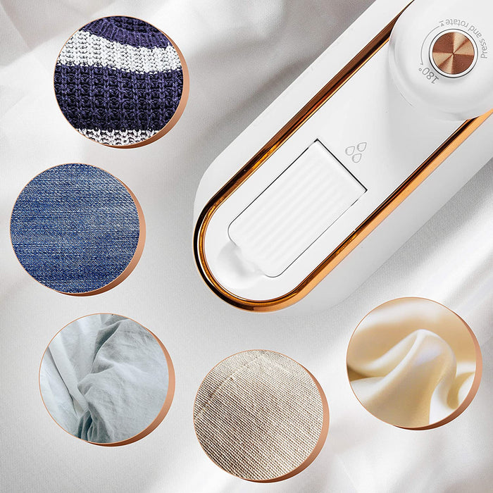 Duronic HS90 WE ferro da stiro 2 in 1 | Ferro da stiro verticale 1200 W | Impugnatura pieghevole | Serbatoio 90 ml | Mini-ferro da stiro da viaggio | Misurino, custodia e base inclusi