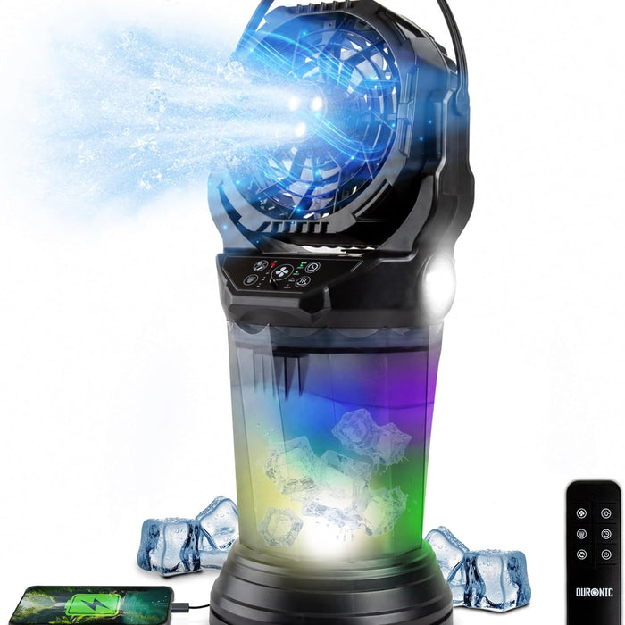 Ventilatore Nebulizzatore Portatile: Vale Davvero la Pena? La Guida Completa al Duronic FM6 per Estate, Campeggio e Outdoor