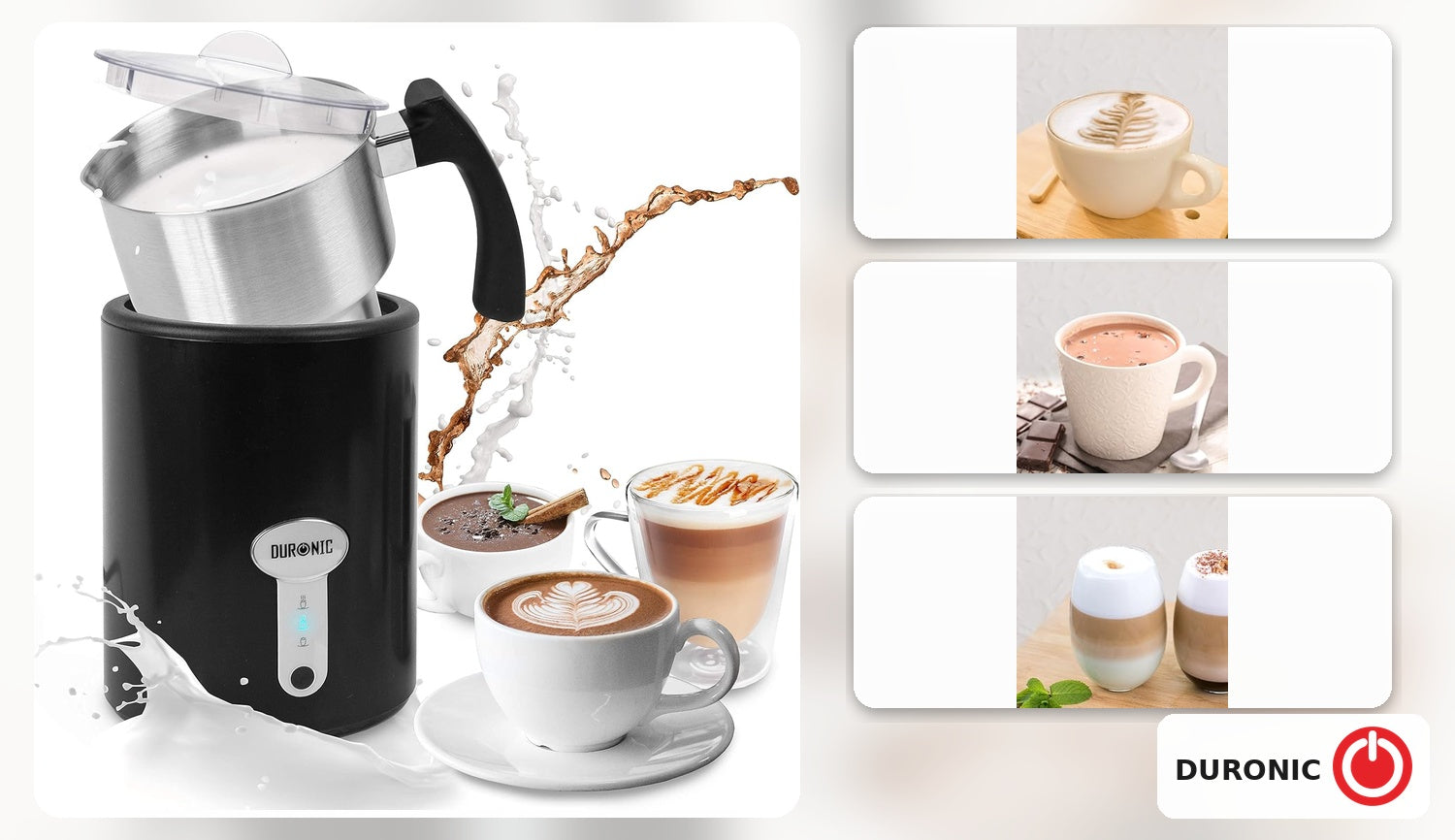 Cosa preparare con un montalatte: ricette calde e fredde oltre al caffè