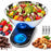 Duronic KS5000 Bilancia da cucina digitale - Alta precisione - Portata 1g / 5 kg - Ciotola INOX 3 lt inclusa - Display retroilluminato e funzione tara - Ideale per cucina e pasticceria