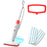 Duronic STM15 WE Scopa a Vapore 1500W, Lavapavimenti Senza Detergenti, Pulitore a Vapore per Pavimenti e Tappeti, Serbatoio 500 ml, Igienizza ed Elimina Batteri, Cavo 7 m, Bianco