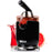 Duronic JE605 Spremiagrumi elettrico 600W, Estrattore inox 400ml, Spremiagrumi con leva e filtro regolabile, Spremitore per agrumi con 2 coni, per succo di arancia limone lime pompelmo