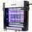 Duronic FK2X4 Lampada Antizanzare Elettrica UV-A 8W Zanzariera Elettrica | Doppia Lunghezza d'Onda UV Ammazza Mosche Elettrico da Interno con Vaschetta Estraibile e Catena per Casa, Cucina e Ufficio
