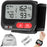 Duronic BPM65 BK Misuratore Pressione da Polso Digitale Automatico, Sfigmomanometro Portatile, Display Retroilluminato, Memoria, Rilevazione Aritmie, Misura Pressione Arteriosa, Battito, Nero