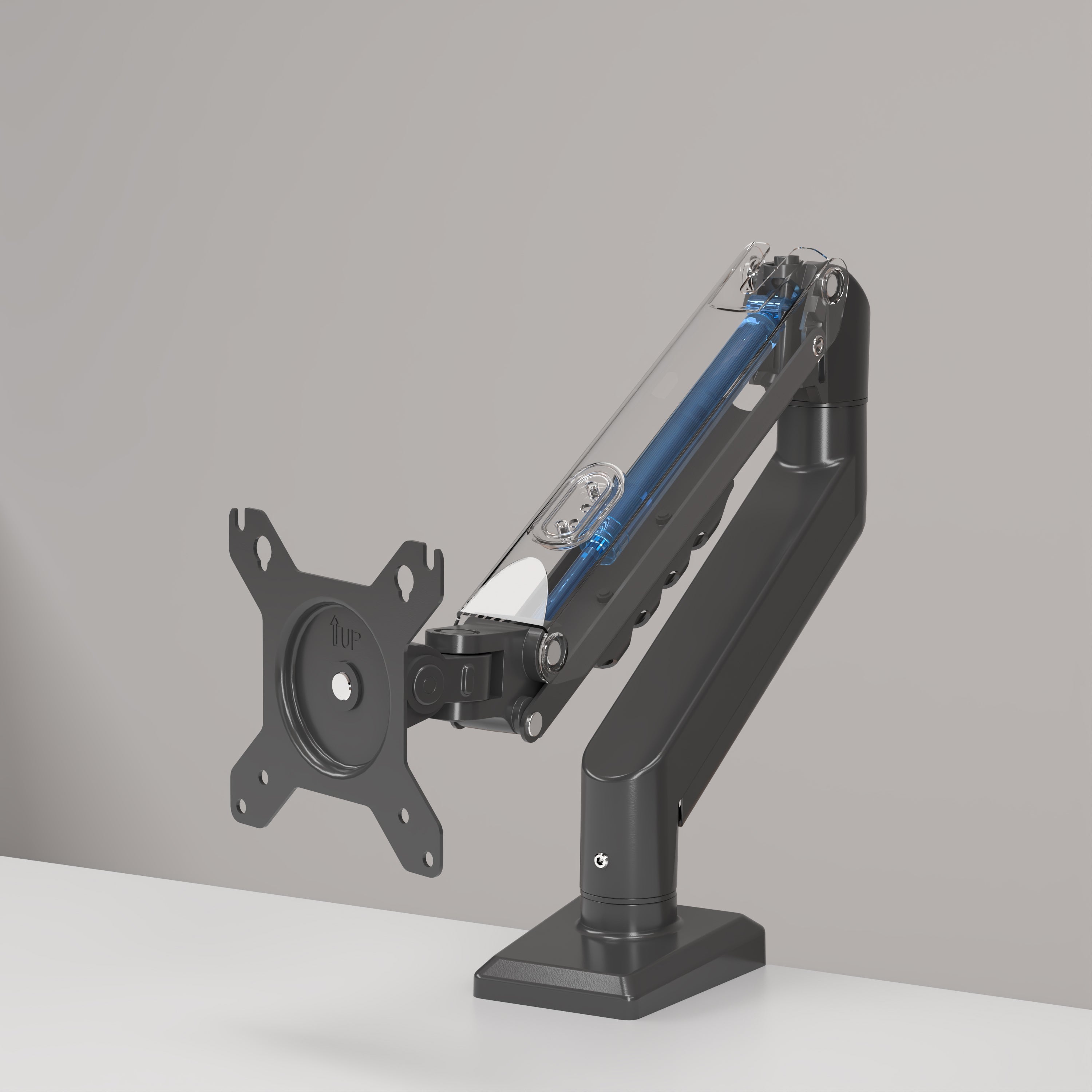 Duronic DM6A1 Supporto Monitor da Scrivania, Molla a Gas, Schermi 13