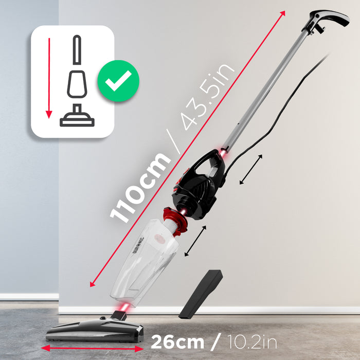 Dimensioni di aspirapolvere VC8 110 cm 