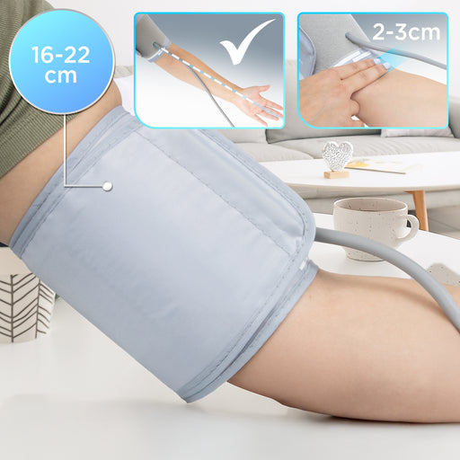 Duronic KIDS CUFF – Bracciale di Ricambio per Tensiometro Pediatrico (16-22 cm) – Bracciale Regolabile per Misuratore di Pressione Arteriosa Bambini – Senza Lattice