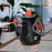 Duronic SC32 BK Pulitore a Vapore Portatile 1050W con Serbatoio 350 ml, Pulizia a Vapore Multifunzione Senza Detergenti per Divani Tessuti Fughe Doccia Forno Cucina Vetri Finestre Auto Nero