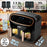Duronic AF34 BG Friggitrice ad Aria, Air Fryer 2400W Compatta, Friggitrice con cestello grande 10L, Friggitrice senza olio 10in1, Friggitrice per patatine, pollo, verdure, cotolette, polpette, pesce