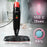 Duronic STM15 BK Scopa a Vapore 1500W, Lavapavimenti Senza Detergenti, Pulitore a Vapore per Pavimenti e Tappeti, Serbatoio 500 ml, Igienizza ed Elimina Batteri, Cavo 7 m, Nero