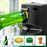 Duronic CO60 Apriscatole Elettrico 50W Automatico, Apri Lattine da Tavolo con Arresto Automatico, Affilacoltelli Integrato, Apribottiglie e Decapsulatore, Can Opener, Facile per Anziani