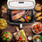 Duronic AFD1 WE Cassetto grande per friggitrice ad aria AF14, AF24 e AF34, Vassoio di cottura 10L, Contenitore per friggitrice ad aria, Carne sana per tutta la famiglia, Opzione Sync Cook, Bianco