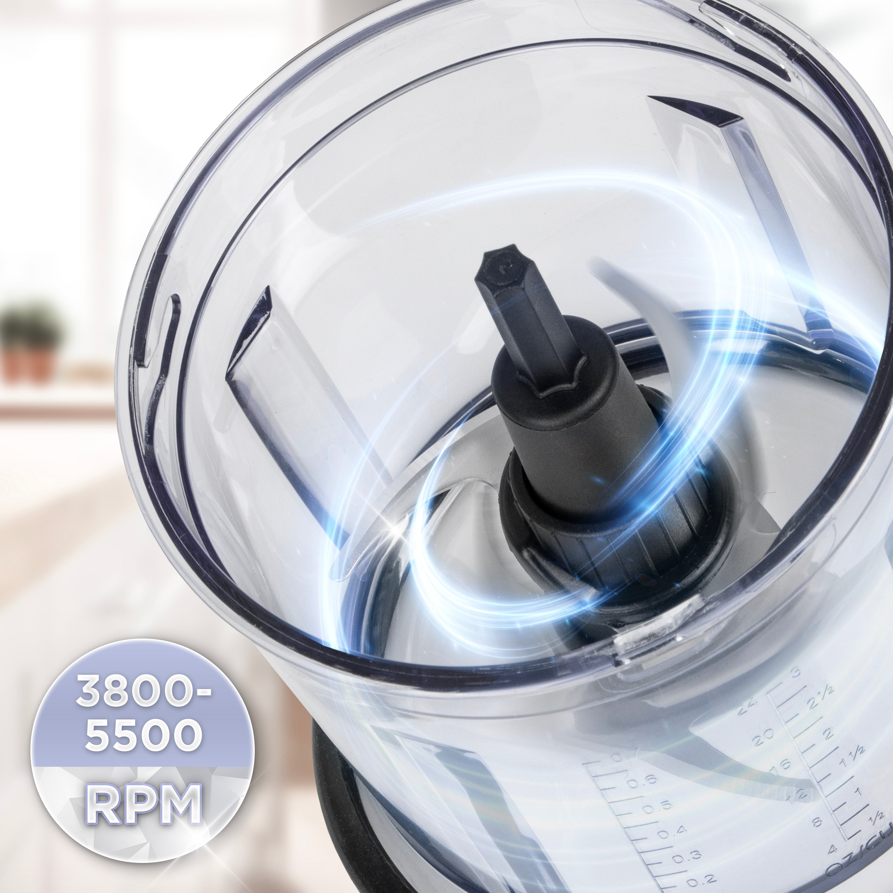 Duronic CH57 BK Mini Tritatutto 500W con 2 Ciotole 700 ml con Coperchio, Robot da Cucina Multifunzione per Verdure Frutta Carne Spezie, 4 Lame Acciaio Inox, Funzione Impulso, Preparazione Salse Nero