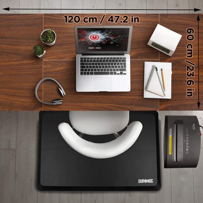 Duronic CD120 WT Scrivania Elettrica Regolabile in Altezza 72-118 cm, Piano 120x60cm, Portata 70kg, Postazione Ergonomica Seduto-In Piedi per Ufficio e Telelavoro con Porte USB e USB-C, Bianco/Tiglio